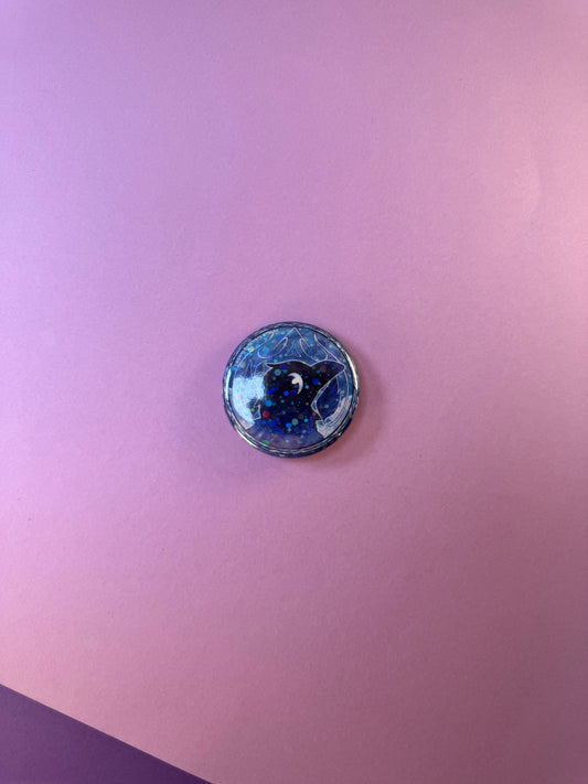 [La Guerre des Ombres] BADGE PINS ROND - Serreciel (≠ formats) / Éditions Bookmark x Mikae