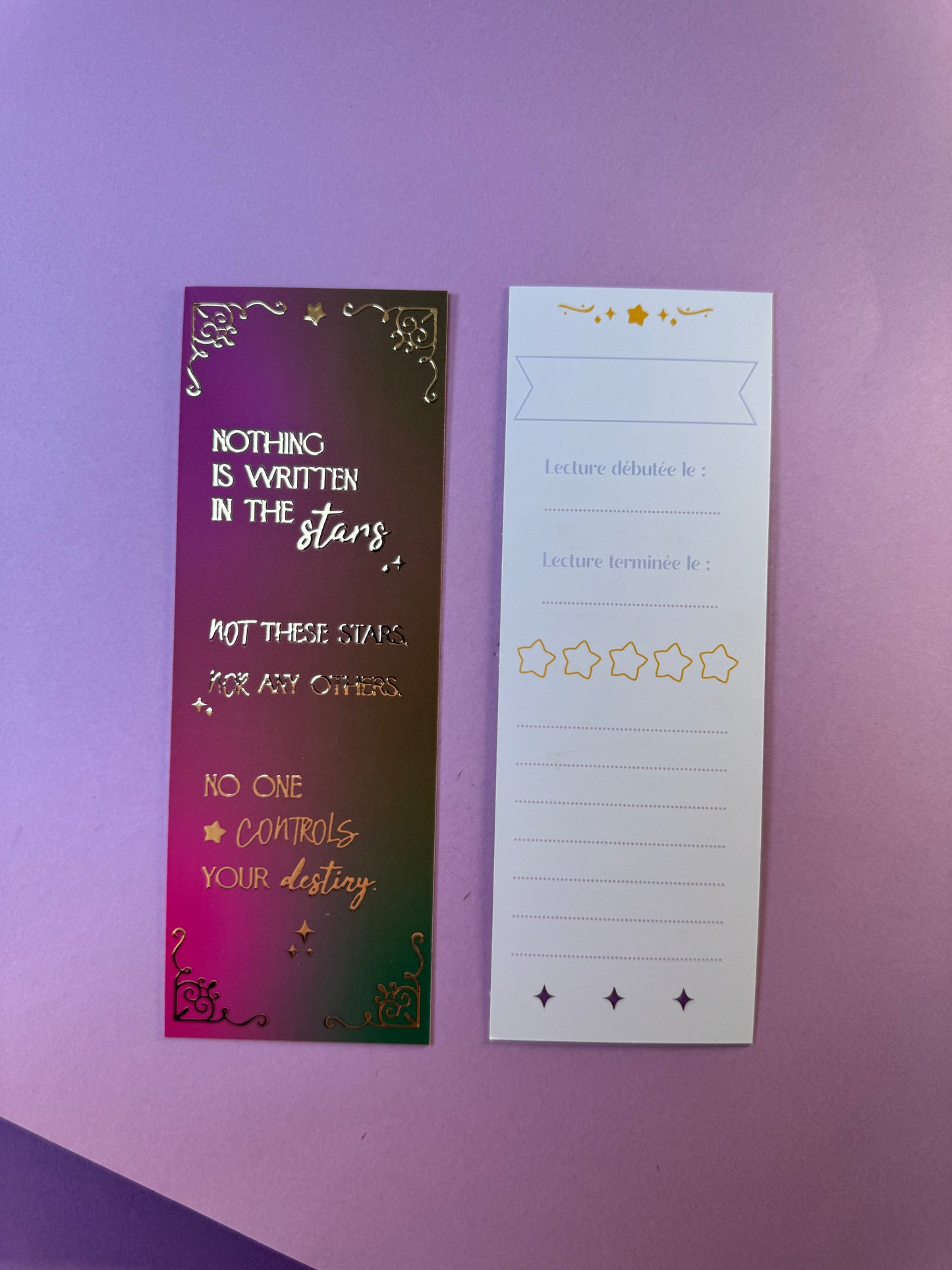 MP 8 "Nothing is written in the stars…"