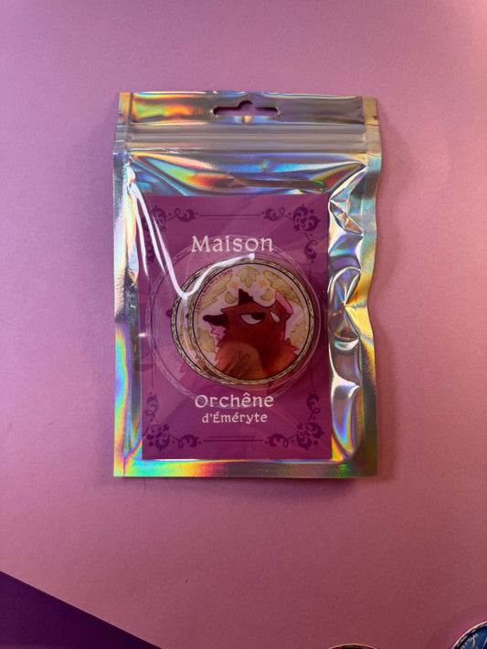 [La Guerre des Ombres] Phone Grip - Orchêne / Éditions Bookmark x Mikae