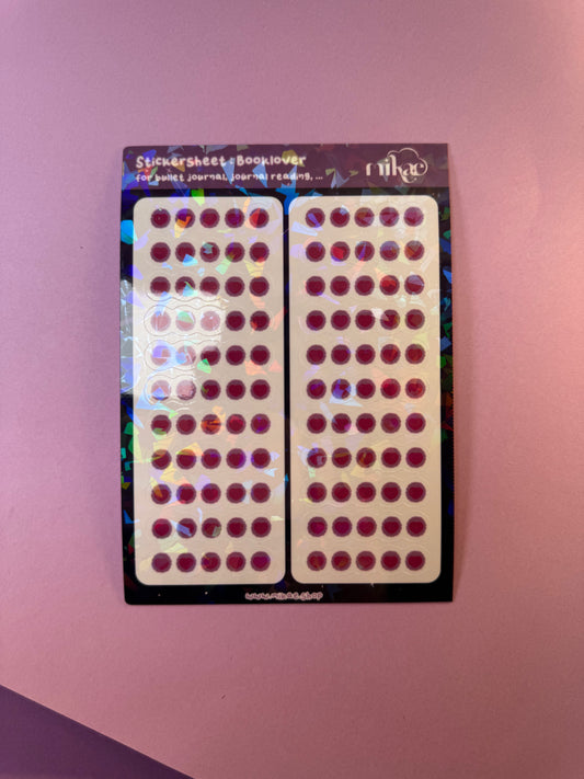 STICKERSHEET A6 - Notation 5/5 ♥