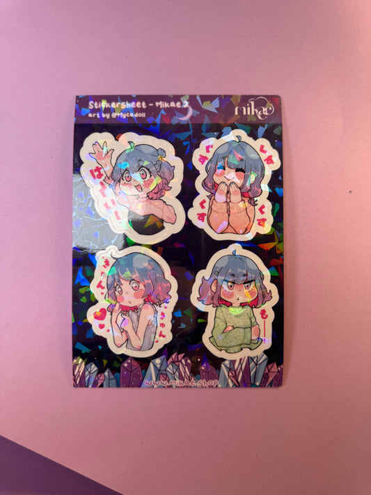 STICKERSHEET A6 - Mikae 2