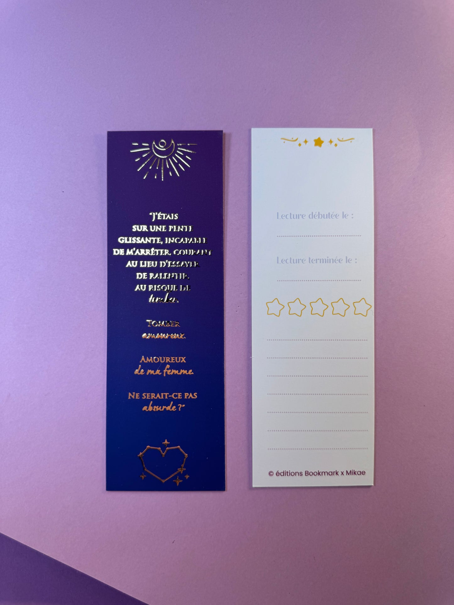 [La Guerre des Ombres] MP - "J'étais sur une pente glissante" / Éditions Bookmark x Mikae