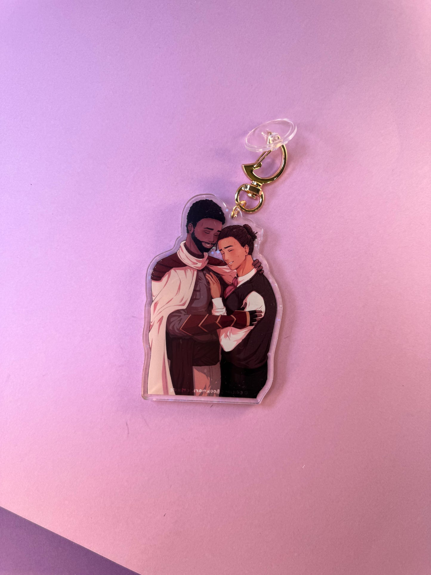 [La Guerre des Ombres] Porte-clef - Couple 2 / Éditions Bookmark x Mikae