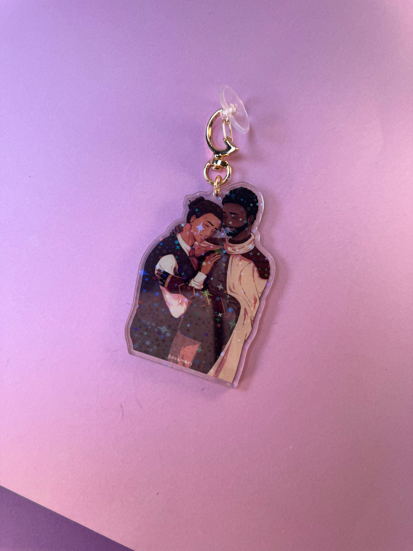 [La Guerre des Ombres] Porte-clef - Couple 2 / Éditions Bookmark x Mikae