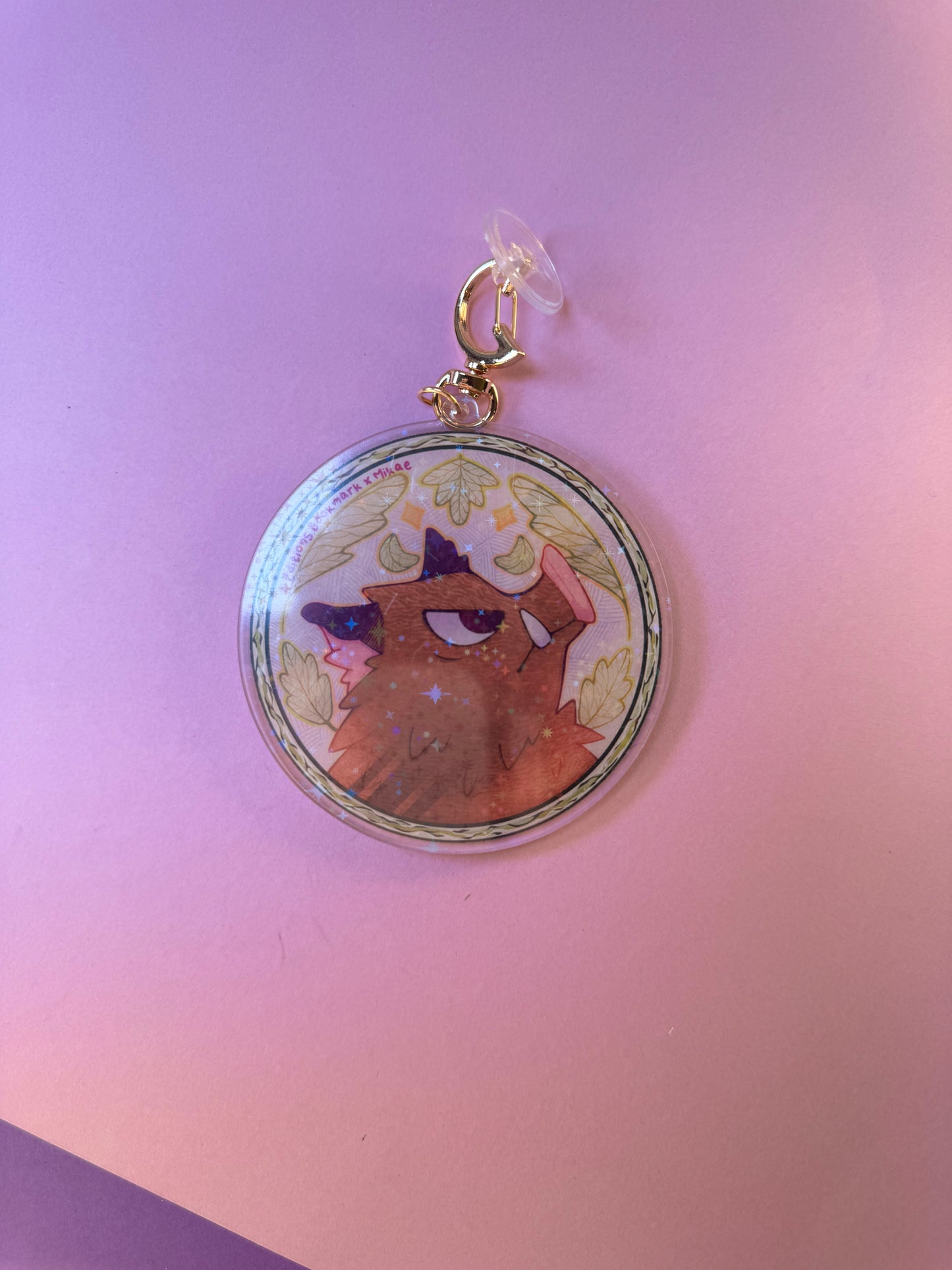 [La Guerre des Ombres] Porte-clef - Orchêne / Éditions Bookmark x Mikae