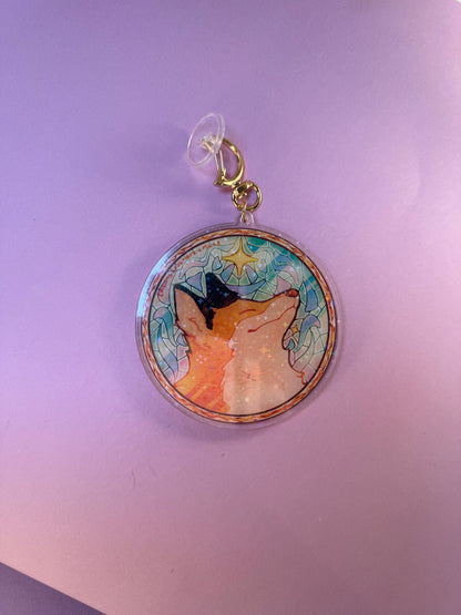 [La Guerre des Ombres] Porte-clef - Forgeflamme / Éditions Bookmark x Mikae