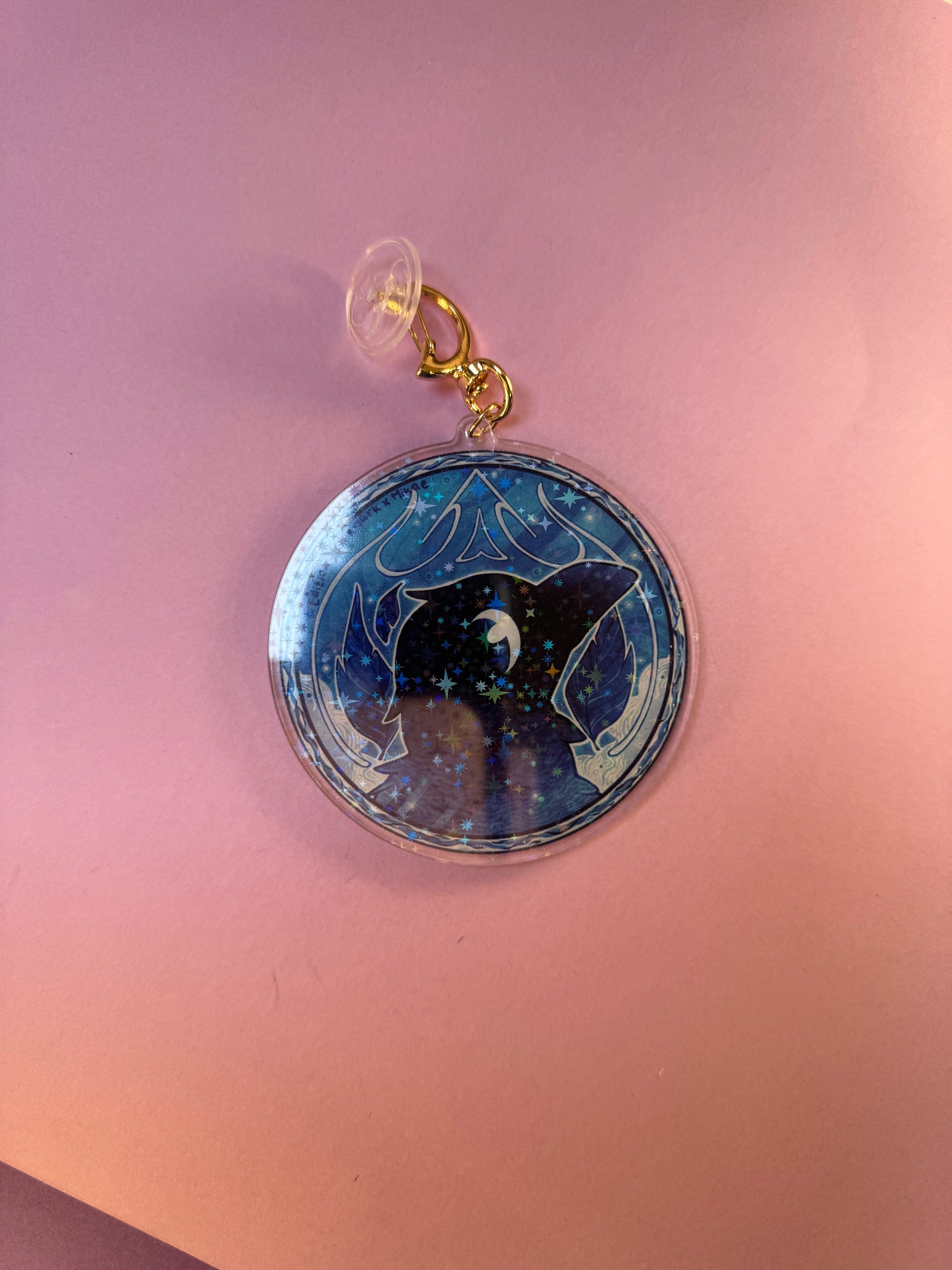 [La Guerre des Ombres] Porte-clef - Serreciel / Éditions Bookmark x Mikae