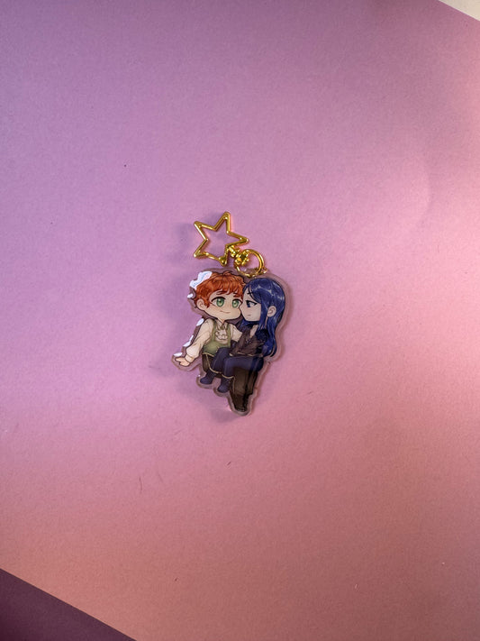 [La Guerre des Ombres] Porte-clef - Vassilia 3 / Éditions Bookmark x Mikae