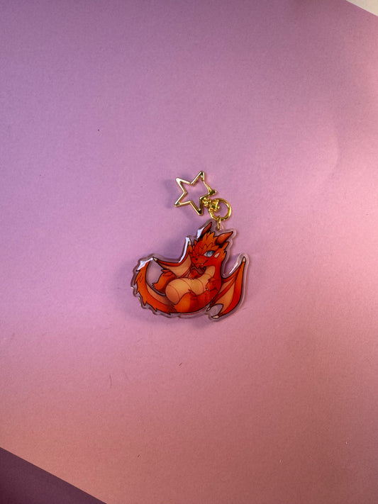 [La Guerre des Ombres] Porte-clef - Dragon / Éditions Bookmark x Mikae