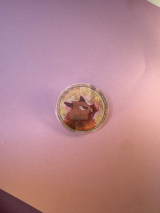 [La Guerre des Ombres] PINS ACRYLIQUE - Orchêne / Éditions Bookmark x Mikae