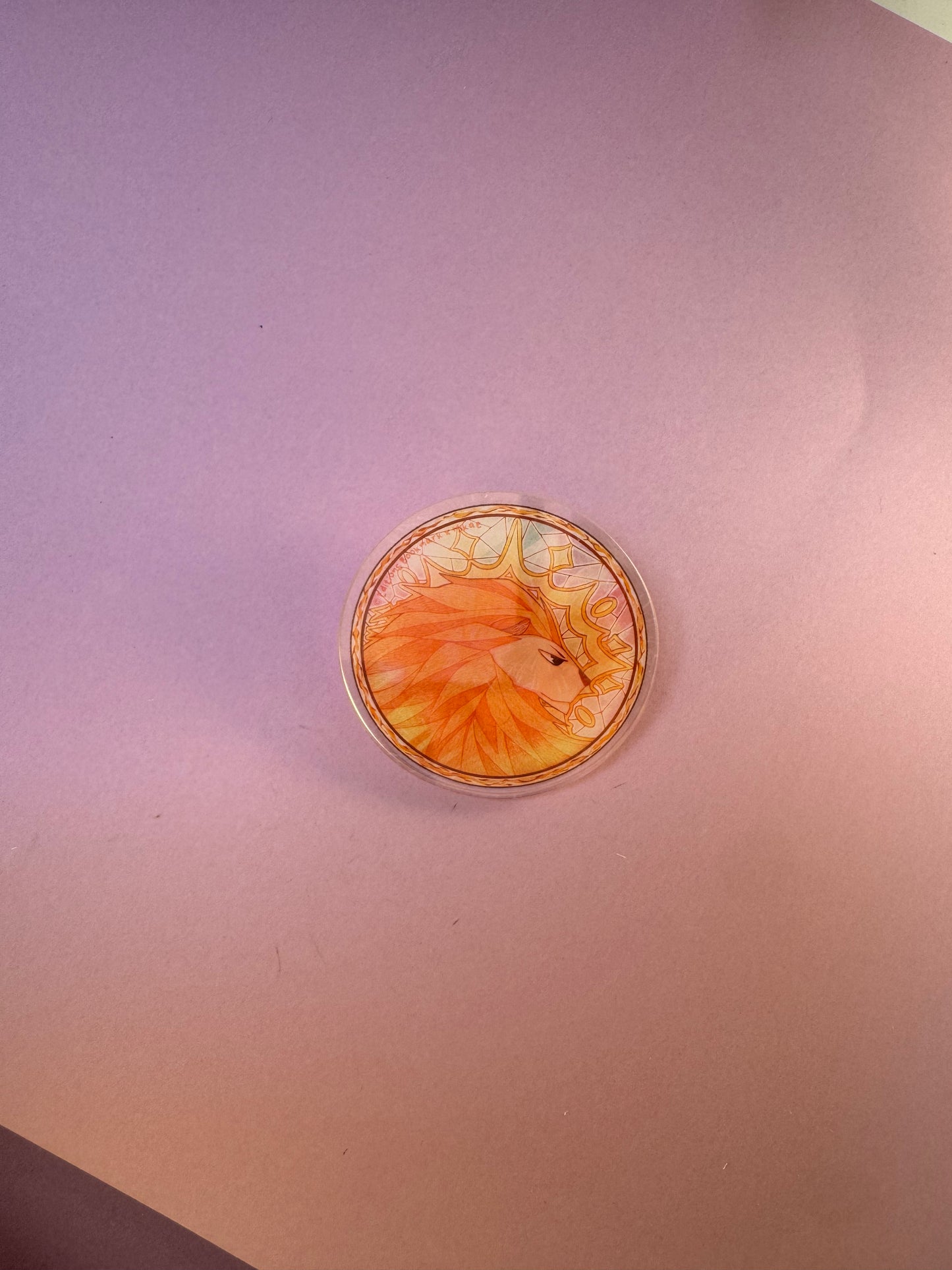 [La Guerre des Ombres] PINS ACRYLIQUE - Gardelame / Éditions Bookmark x Mikae