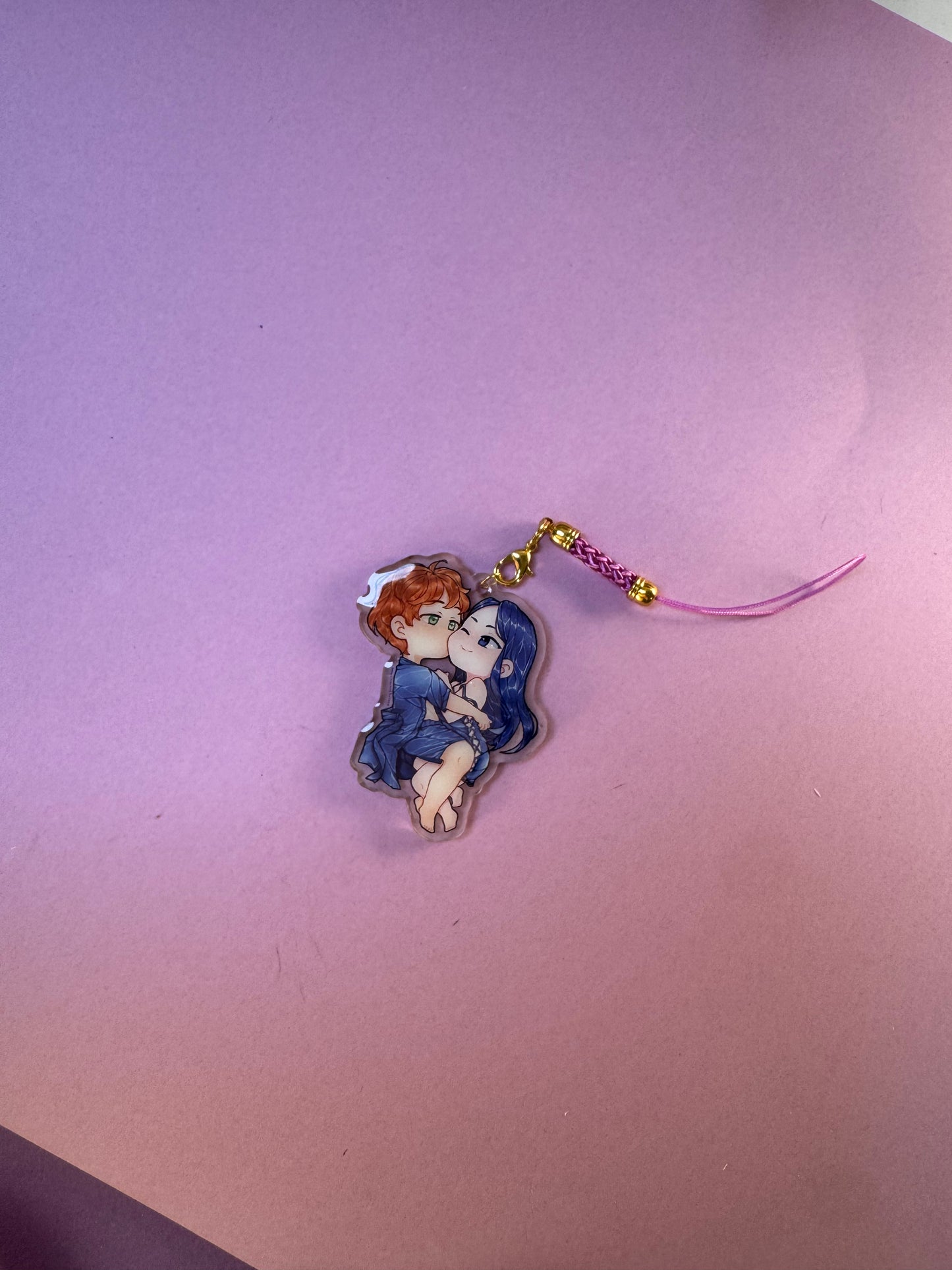 [La Guerre des Ombres] Phone strap - Vassilia 4 / Éditions Bookmark x Mikae