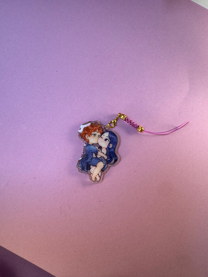 [La Guerre des Ombres] Phone strap - Vassilia 4 / Éditions Bookmark x Mikae