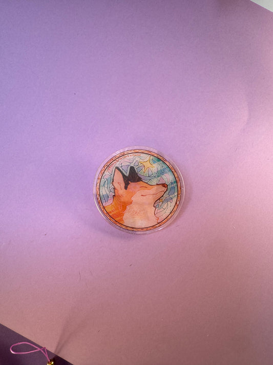 [La Guerre des Ombres] Phone Grip - Forgeflamme / Éditions Bookmark x Mikae