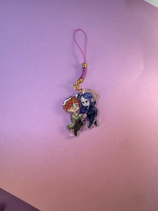 [La Guerre des Ombres] Phone strap - Vassilia 1 / Éditions Bookmark x Mikae