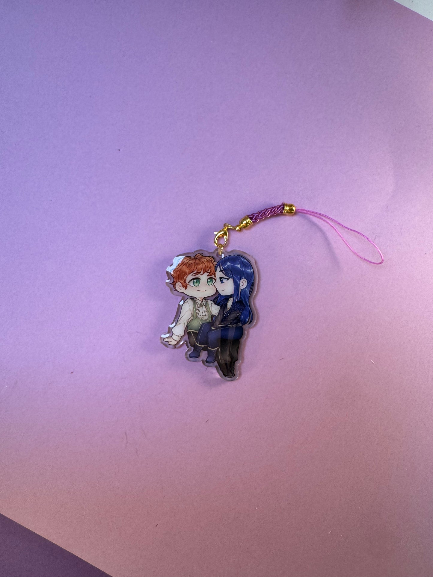 [La Guerre des Ombres] Phone strap - Vassilia 3 / Éditions Bookmark x Mikae