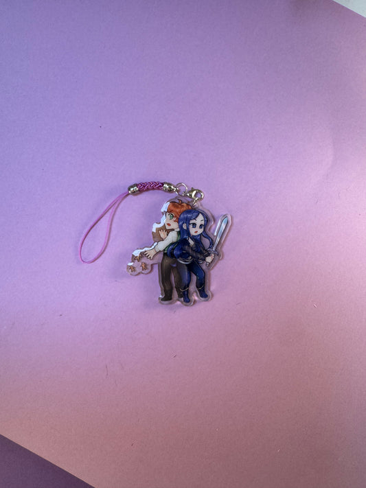 [La Guerre des Ombres] Phone strap - Vassilia 2 / Éditions Bookmark x Mikae