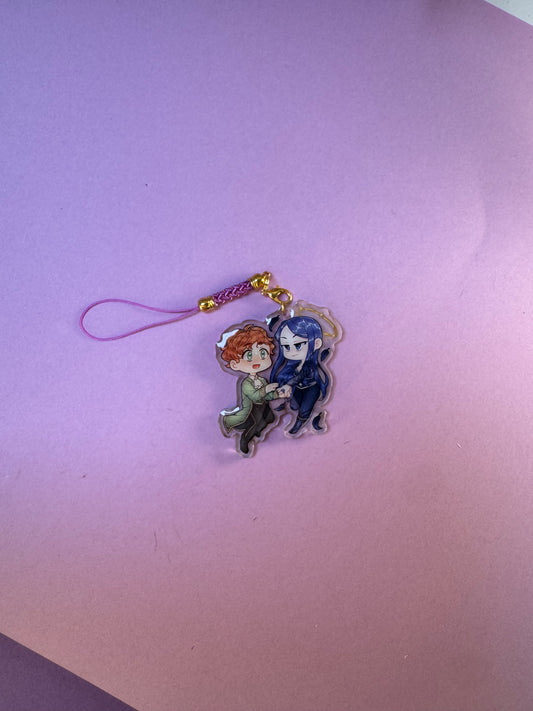 [La Guerre des Ombres] Phone strap - Vassilia 1 / Éditions Bookmark x Mikae