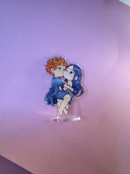 [La Guerre des Ombres] STAND ACRYLIQUE - Vassilia 4 (≠ formats) / Éditions Bookmark x Mikae