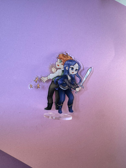 [La Guerre des Ombres] STAND ACRYLIQUE - Vassilia 2 (≠ formats) / Éditions Bookmark x Mikae