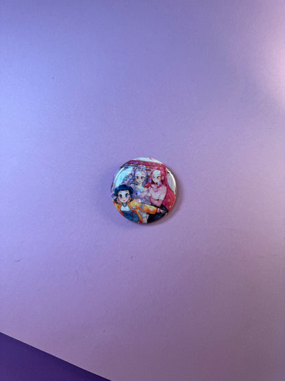 BADGE PINS ROND - Rumi 2 (≠ formats)