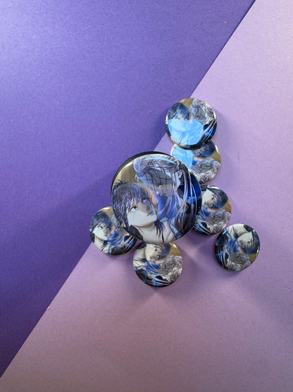 [Cha Wolf - Kestrel] Pins XS Estelar & Violet
