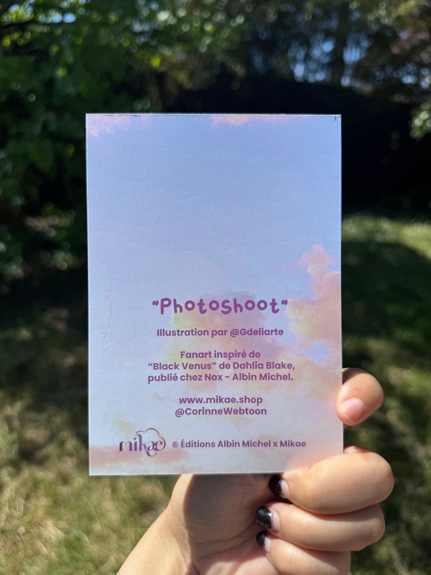 [Les Légendes] Print - Violet x Ethann 1 (≠ formats) / © Éditions Albin Michel x Mikae