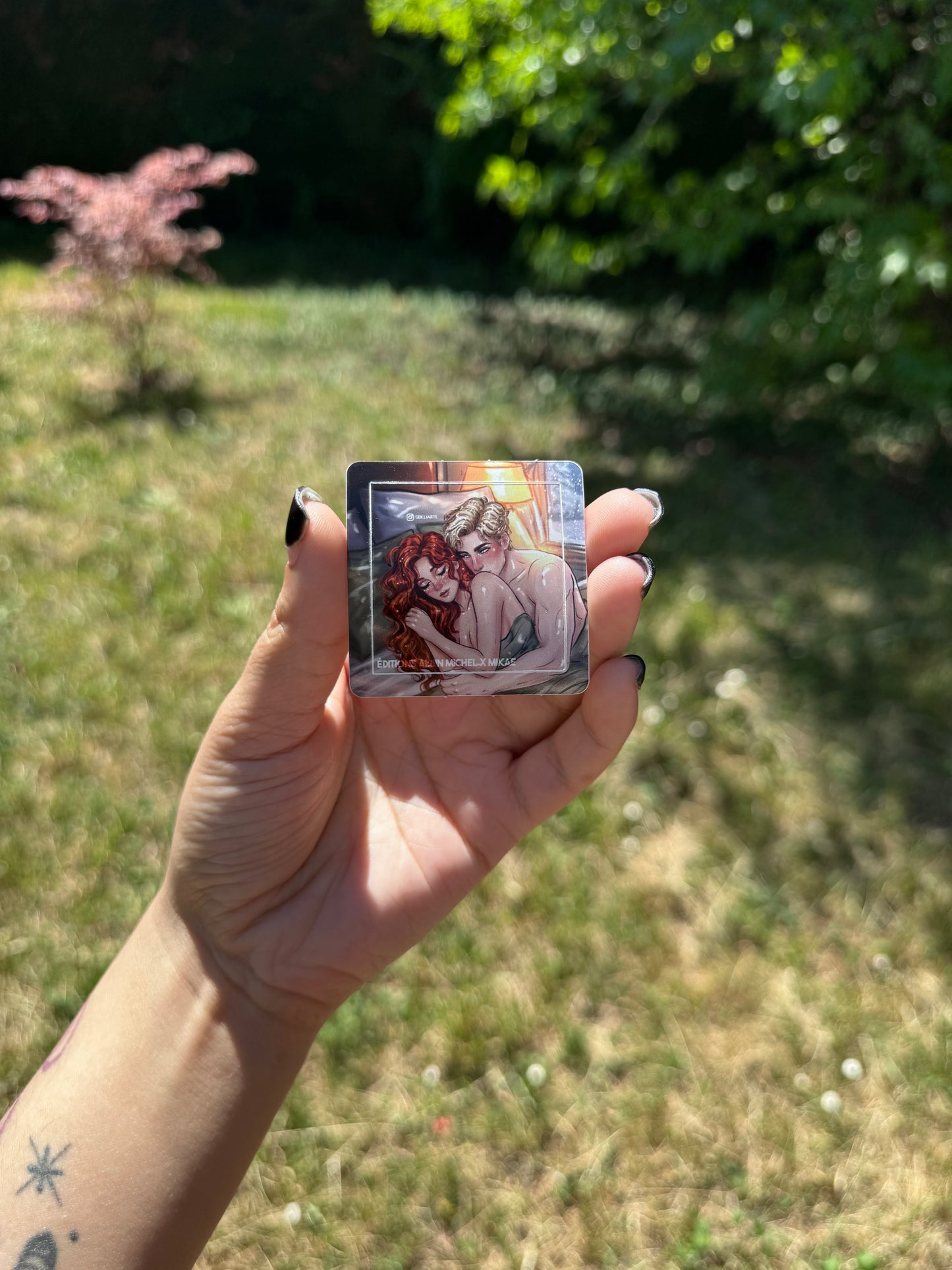 [Les Légendes] Stickers - Heather x Noah 1 (≠ formats) / © Éditions Albin Michel x Mikae
