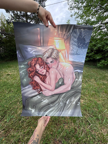 [Les Légendes] Print - Heather x Noah 1 (≠ formats) / © Éditions Albin Michel x Mikae