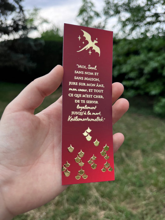 [La Guerre des Ombres] MP - "Moi, Saul…" / Éditions Bookmark x Mikae