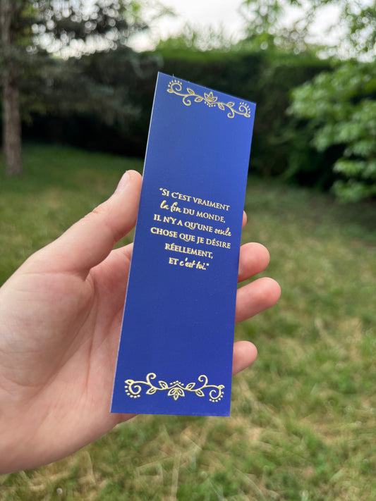 [La Guerre des Ombres] MP - "Si c'est vraiment la fin du monde…" / Éditions Bookmark x Mikae
