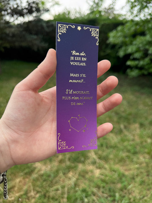 [La Guerre des Ombres] MP - "Bien sûr, je lui en voulais" / Éditions Bookmark x Mikae