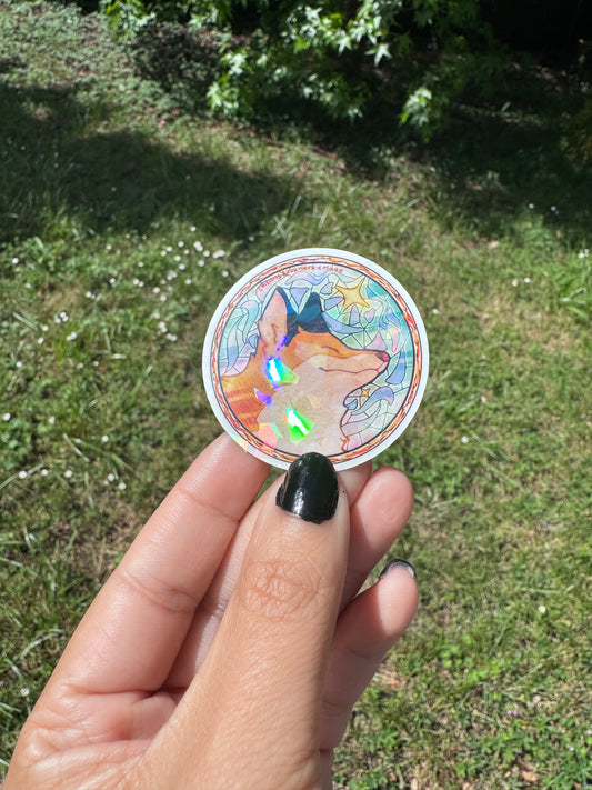 [La Guerre des Ombres] STICKERS - Forgeflamme (≠ formats) / Éditions Bookmark x Mikae