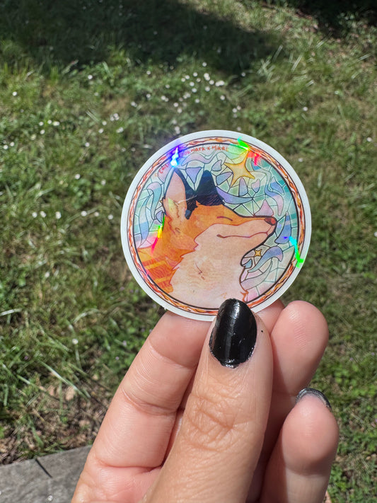 [La Guerre des Ombres] STICKERS - Forgeflamme (≠ formats) / Éditions Bookmark x Mikae