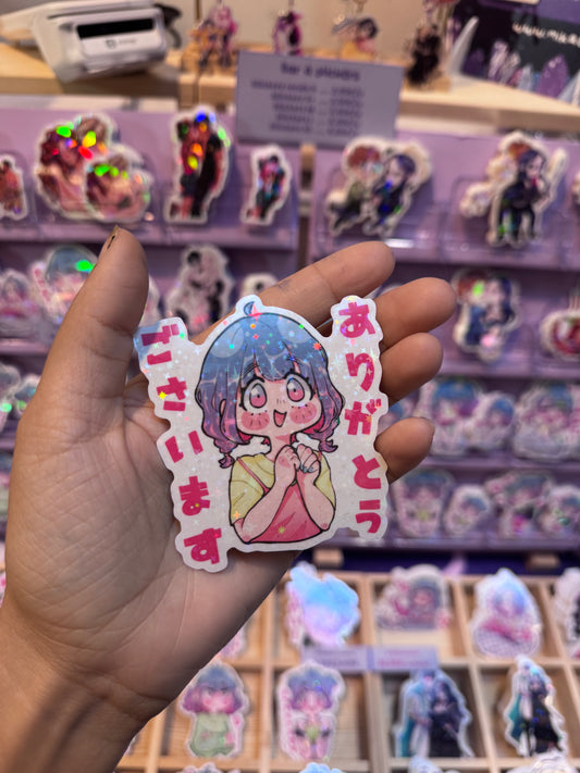 OC Arigatō gozaimasu - STICKERS (≠ formats)