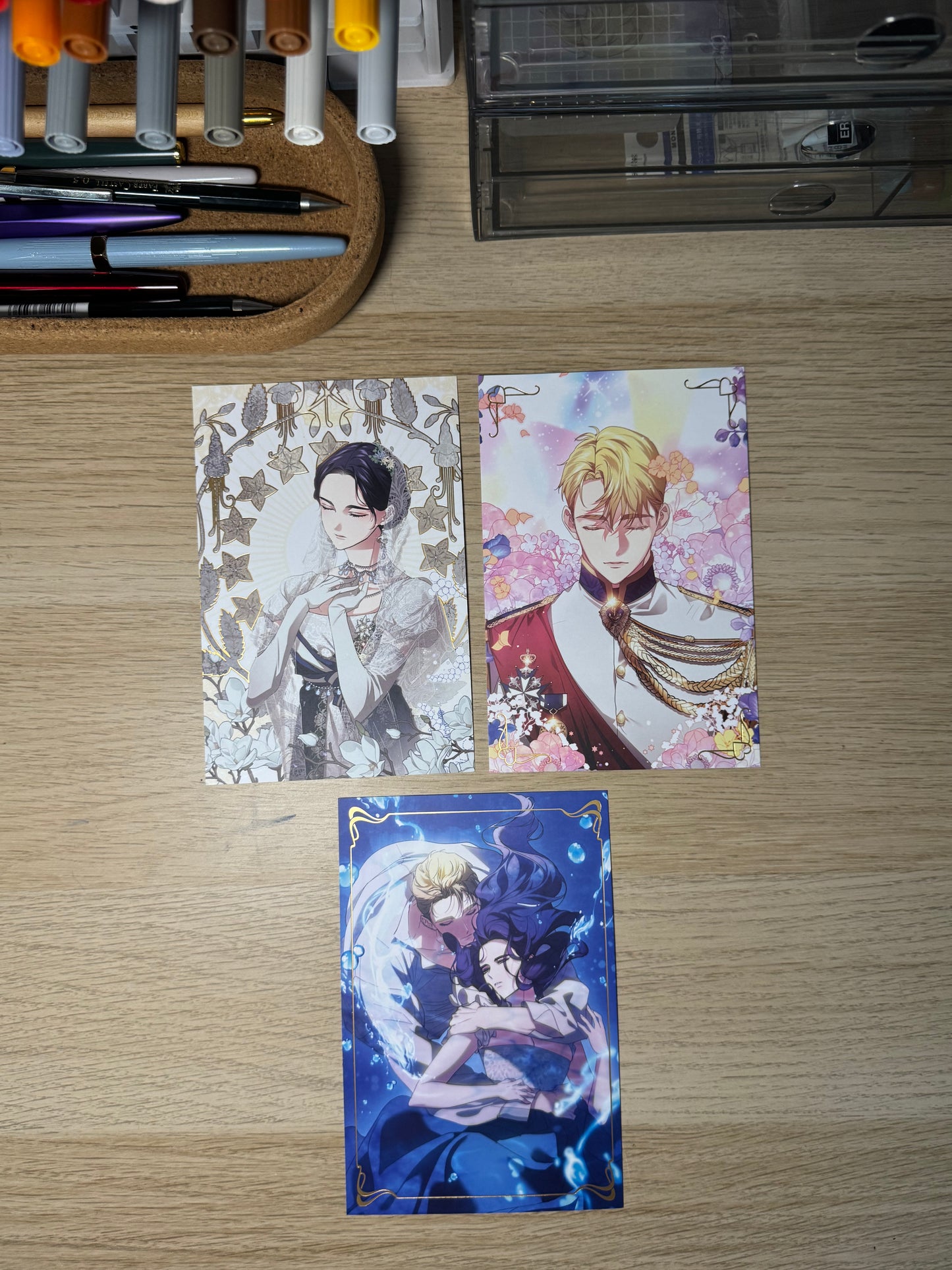 [The Broken Ring] Gold Foil Edition Postcard Set Vol.01 / DCC ENT