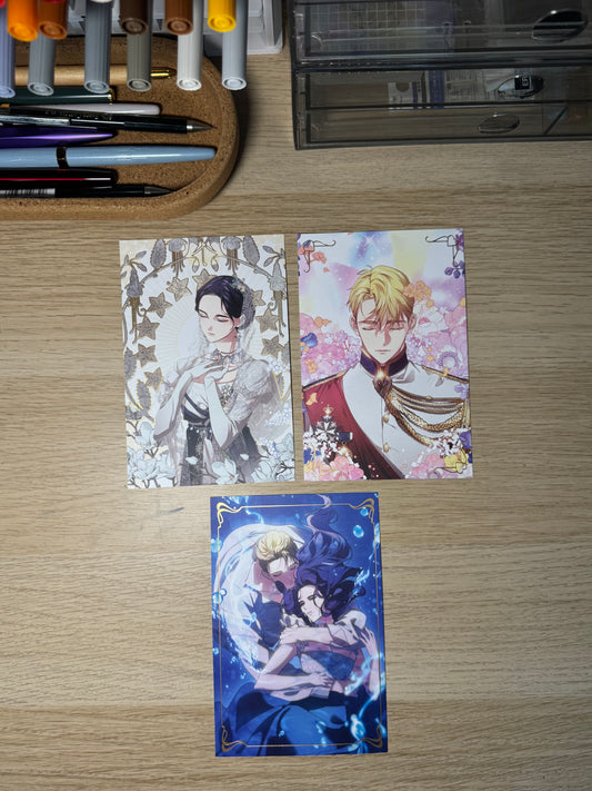 [The Broken Ring] Gold Foil Edition Postcard Set Vol.01 / DCC ENT