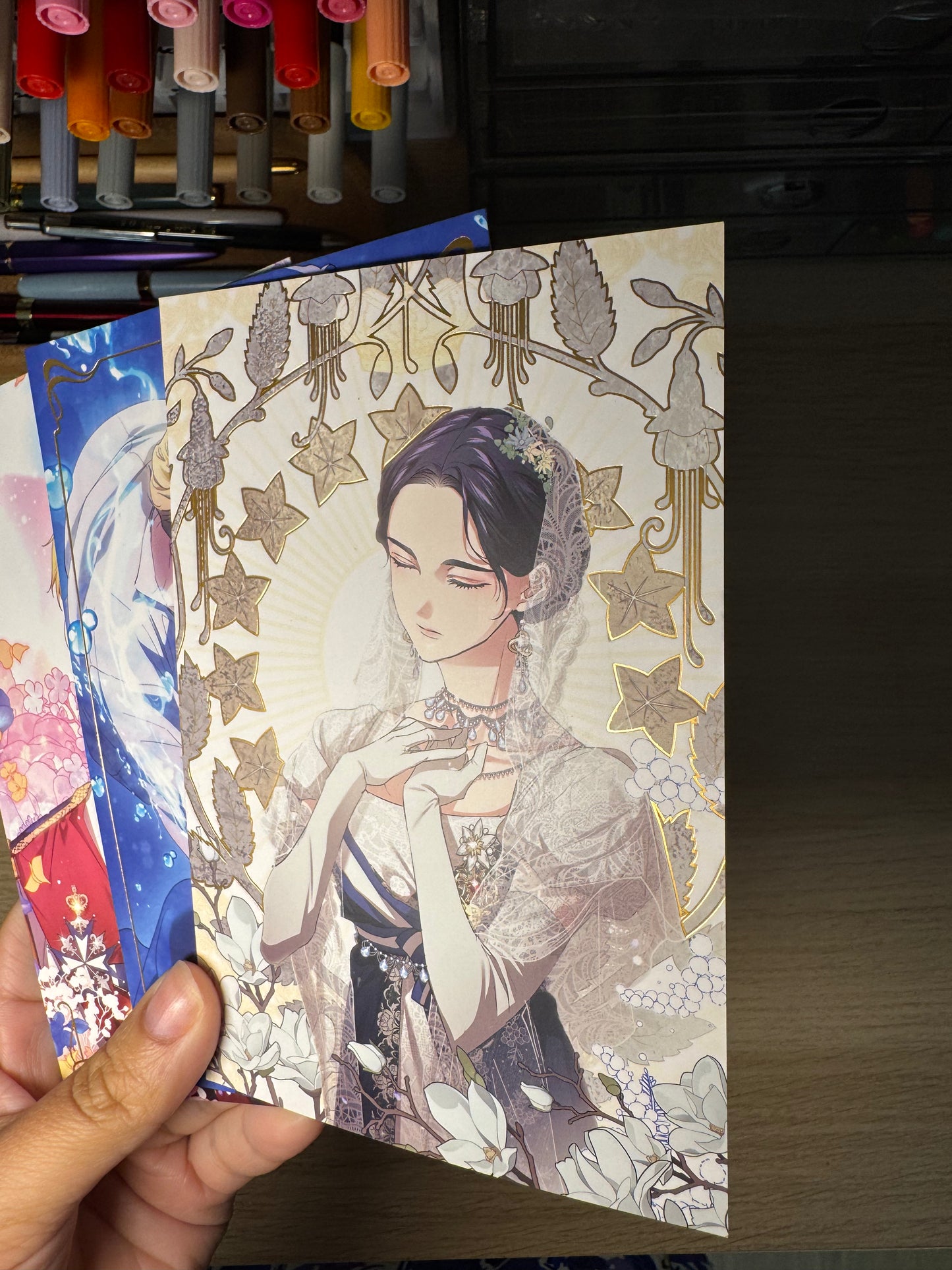 [The Broken Ring] Gold Foil Edition Postcard Set Vol.01 / DCC ENT