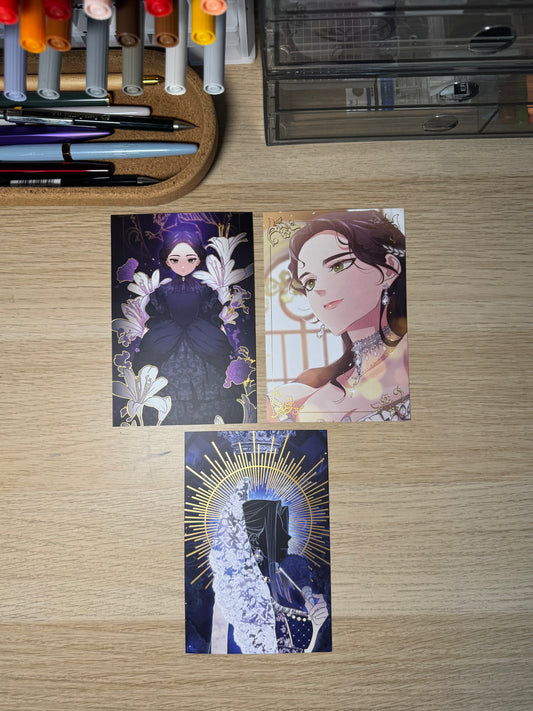 [The Broken Ring] Gold Foil Edition Postcard Set Vol.02 / DCC ENT