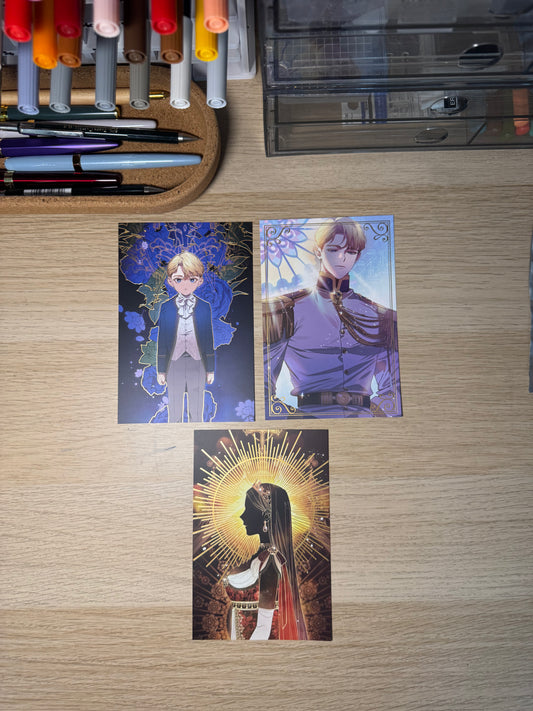 [The Broken Ring] Gold Foil Edition Postcard Set Vol.03 / DCC ENT