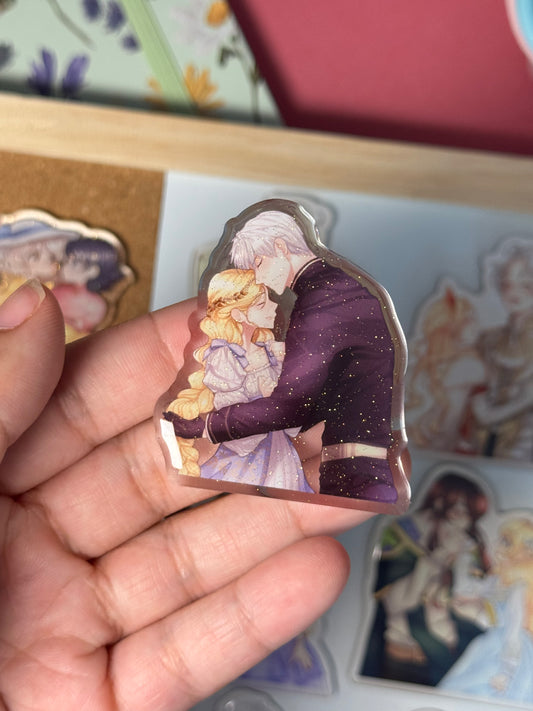 PINS ACRYLIQUE - Rudbeckia 2 (≠ formats)