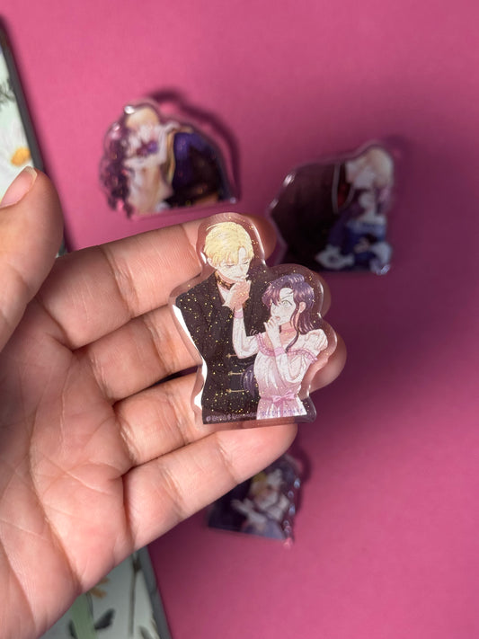 [I Don’t Trust my Twin]  PINS ACRYLIQUE - Laurencia A / DCC ENT x Mikae