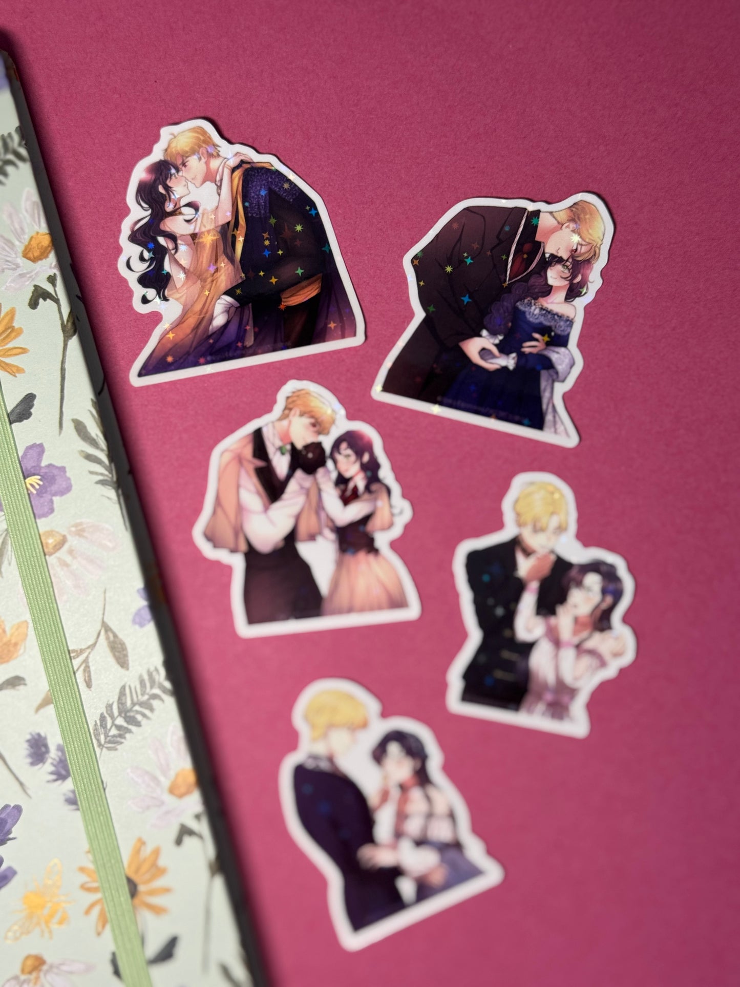 [I Don’t Trust my Twin] Laurencia - STICKER L holo star (5 modèles) / DCC ENT x Mikae