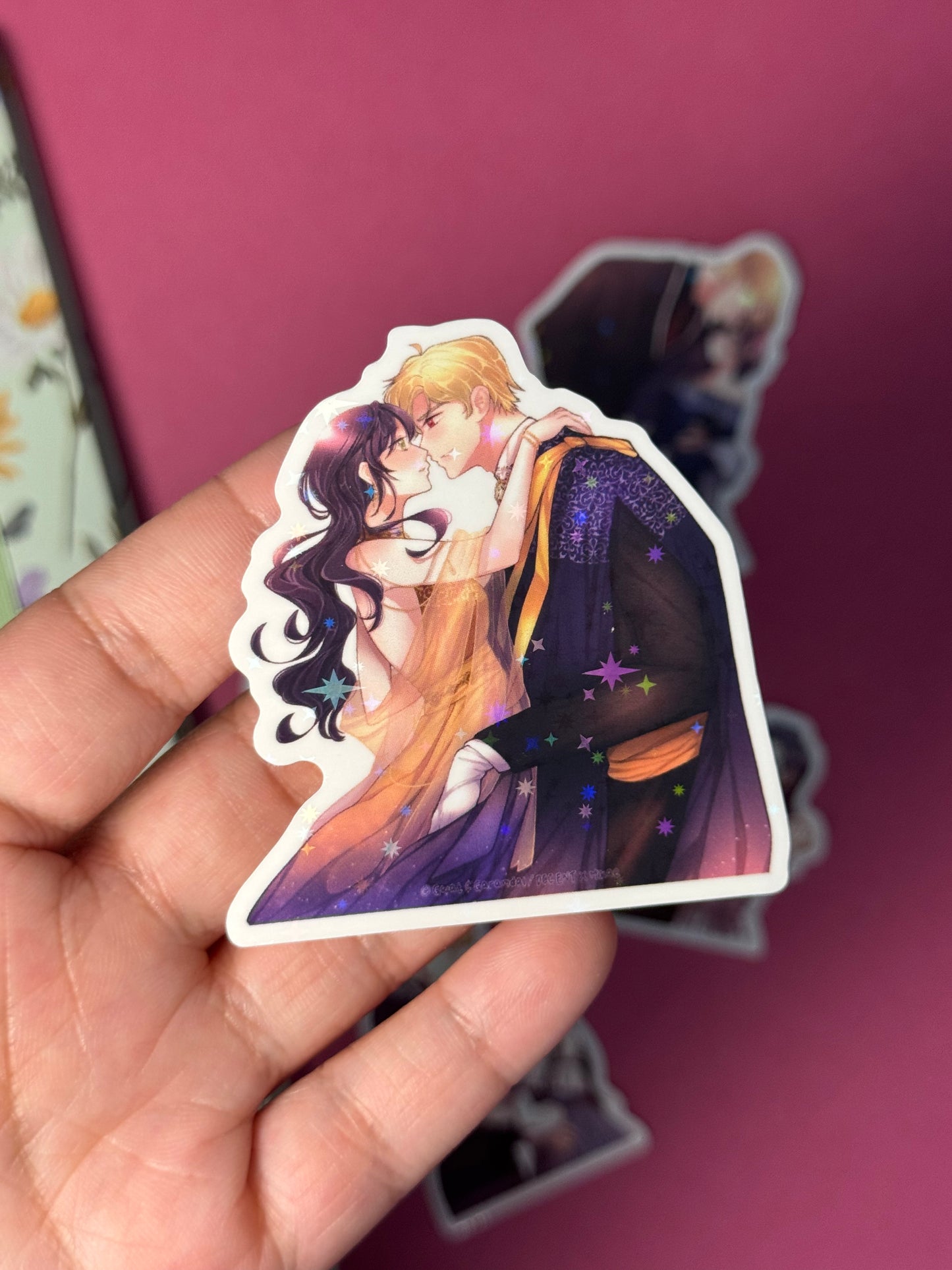 [I Don’t Trust my Twin] Laurencia - STICKER L holo star (5 modèles) / DCC ENT x Mikae