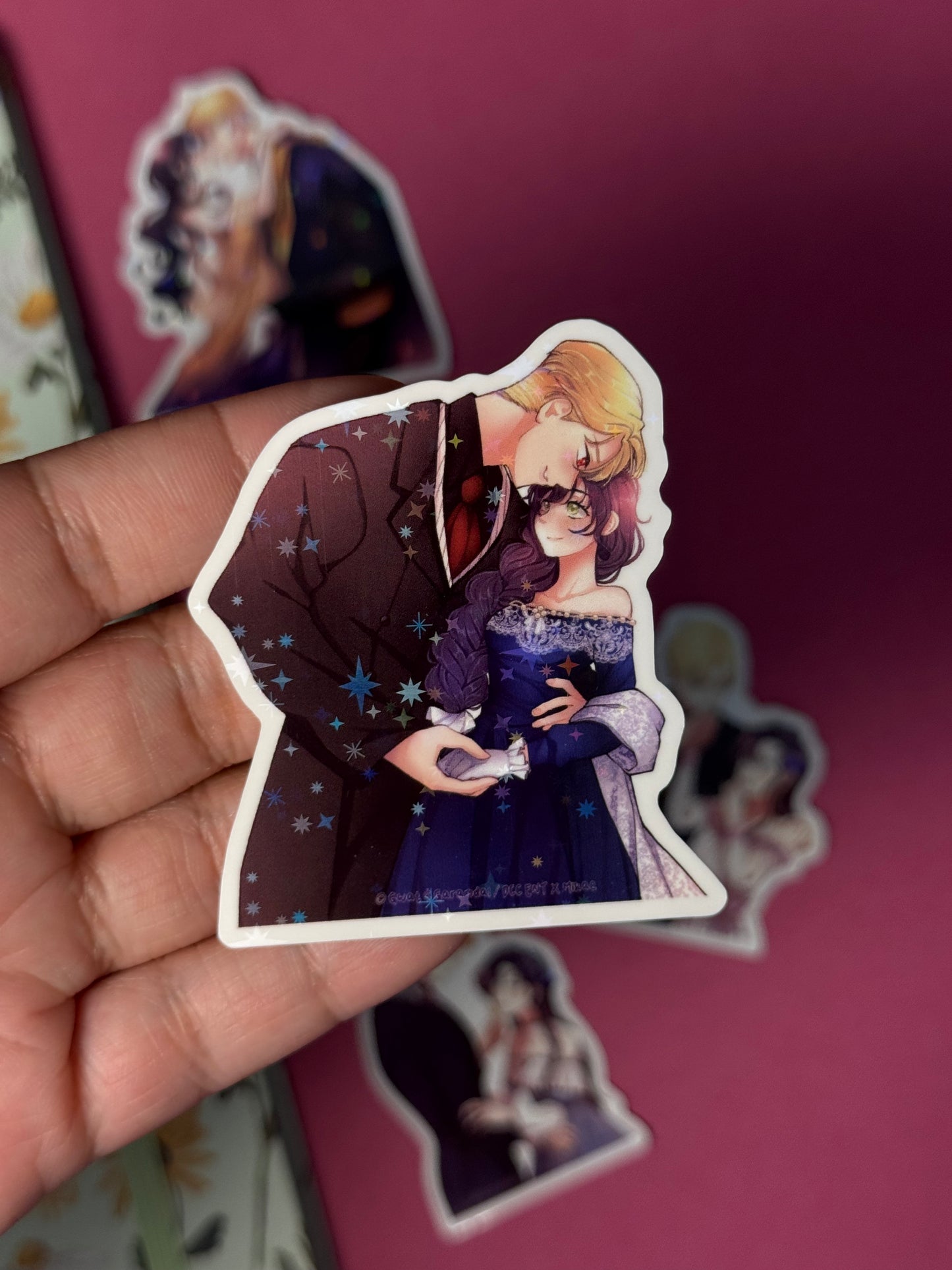 [I Don’t Trust my Twin] Laurencia - STICKER L holo star (5 modèles) / DCC ENT x Mikae