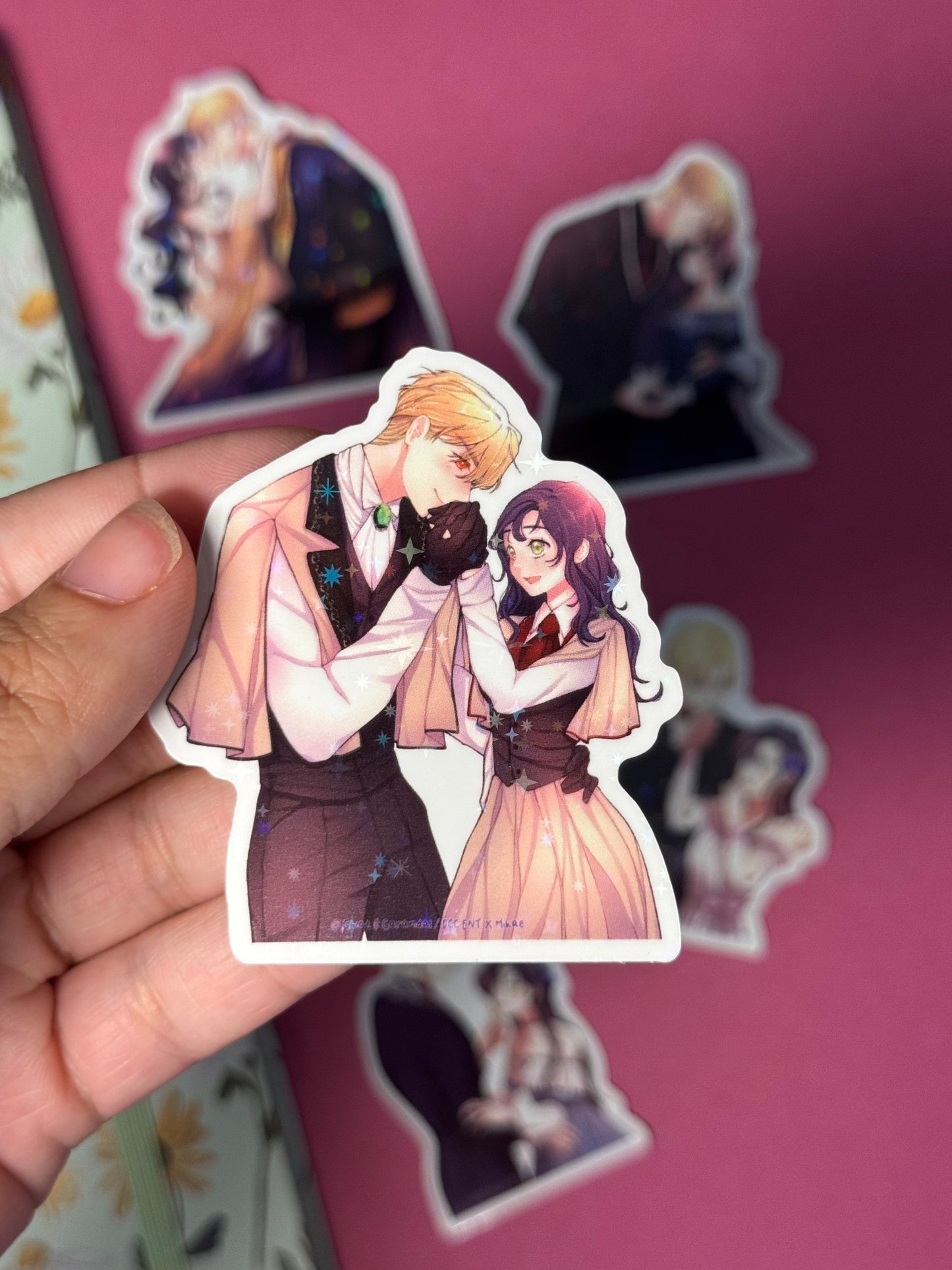 [I Don’t Trust my Twin] Laurencia - STICKER L holo star (5 modèles) / DCC ENT x Mikae