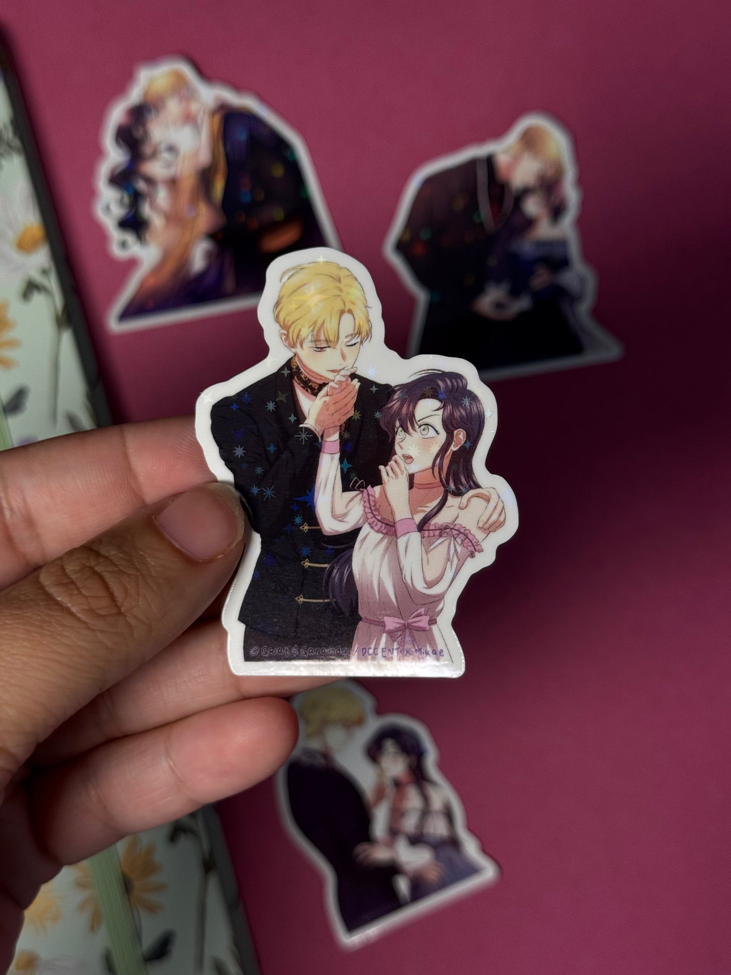 [I Don’t Trust my Twin] Laurencia - STICKER L holo star (5 modèles) / DCC ENT x Mikae