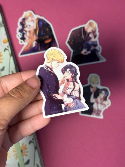 [I Don’t Trust my Twin] Laurencia - STICKER L holo star (5 modèles) / DCC ENT x Mikae