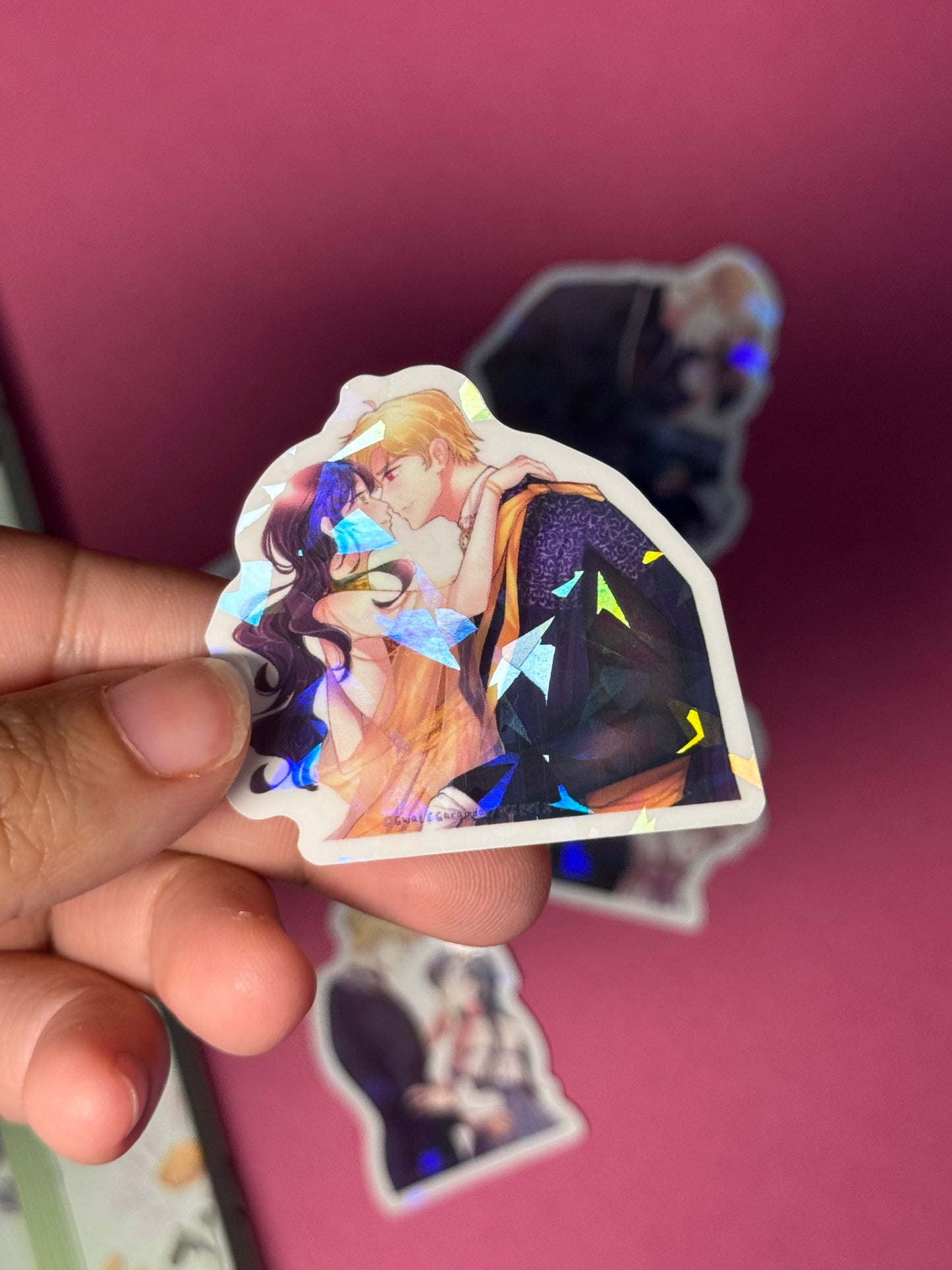 [I Don’t Trust my Twin] Laurencia - STICKER M holo prisma (5 modèles) / DCC ENT x Mikae