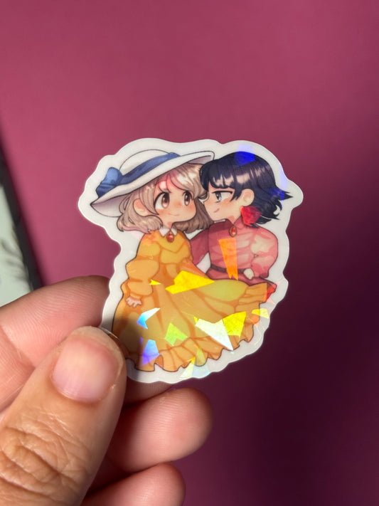 Sophie - STICKER M holo prisma